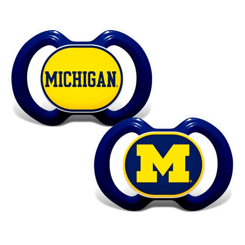 Baby Fanatic NCAA Baby Pacifiers