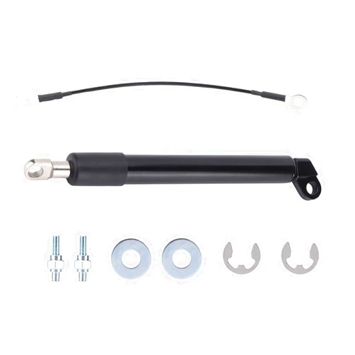 Akozon Trunk Strut, Carbon Steel Tailgate Gas Spring Black ail Gate Replacement for Suzuki D- Trunk Shock Strut