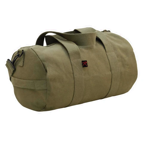 Rothco Heavy-Duty Canvas Shoulder Duffle Bag - Rugged Travel Gym Gear Equipment Bag
