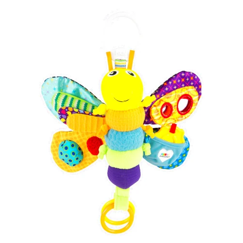 Lamaze Freddie The Firefly - Plush Sensory Take-Along Toy, Ages 0+