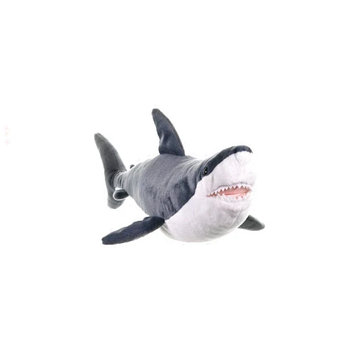 Wild Republic Great White Shark Plush Stuffed Animal Toy, Gifts for Kids, Cuddlekins 20 Inches