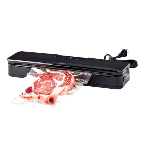 Anova Culinary ANVS01-US00 Anova Precision Vacuum Sealer, Includes 10 Precut Bags, For Sous Vide and Food Storage