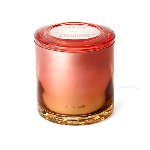 Illume Beautifully Done Essentials Paloma Petal Statement Glass Scented Soy Candle
