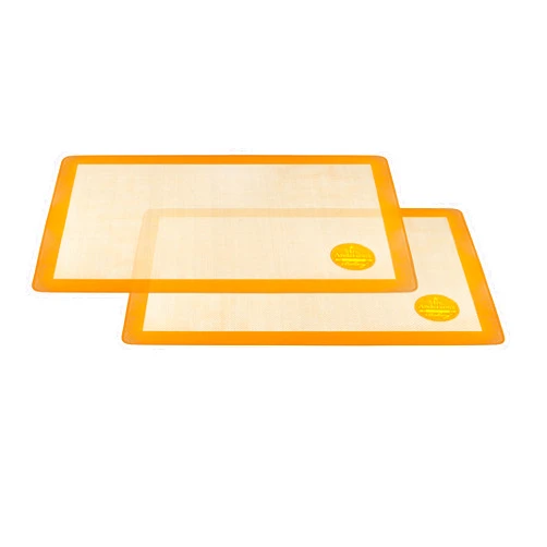 Mrs. Anderson's Baking Non-Stick Silicone Baking Mat - Reusable Oven Liner & Pastry Mat - For Breads, Cookies, Roasting & More - Baker’s Essentials - Heat-Resistant to 480°F - Half-Size Baking Mat