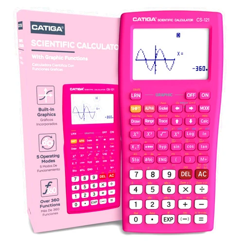CATIGA Scientific Calculator with Graphic Functions - Multiple Modes with Intuitive Interface - Perfect for Students of Beginner and Advanced Courses, High School or College