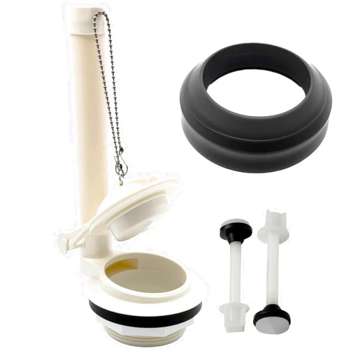 Atsuch Toilet Flush Valve Kit Compatible with American Standard Champion 4 for Titan for Duravit Toilet Parts Replacement for American Standard 4149a 4215a 4260 4266, Include Flapper Gasket Bolt Kit