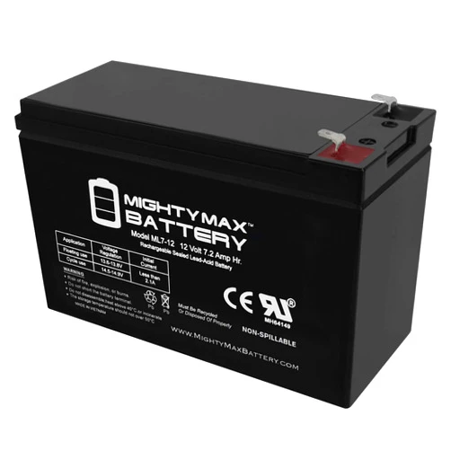 Mighty Max Battery ML7-12 - 12V 7.2AH Replacement UPS Battery for APC Back-UPS 550 BE550G