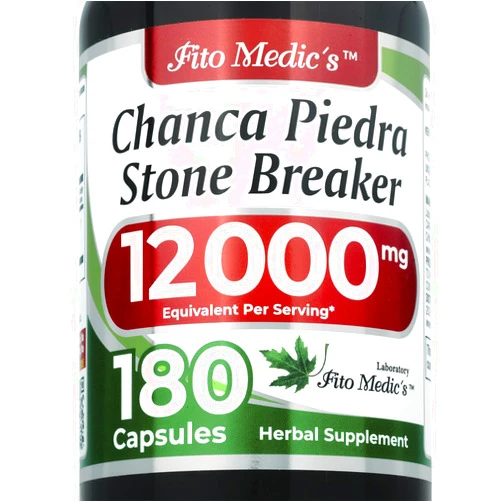 FITO MEDIC'S Lab | Chanca Piedra | Stone Breaker | Chanca Piedra Capsules | 180 Caps