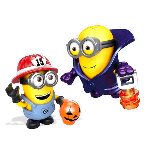 Mega Brands Mega Bloks Despicable Me Halloween Micro Action Figure 1