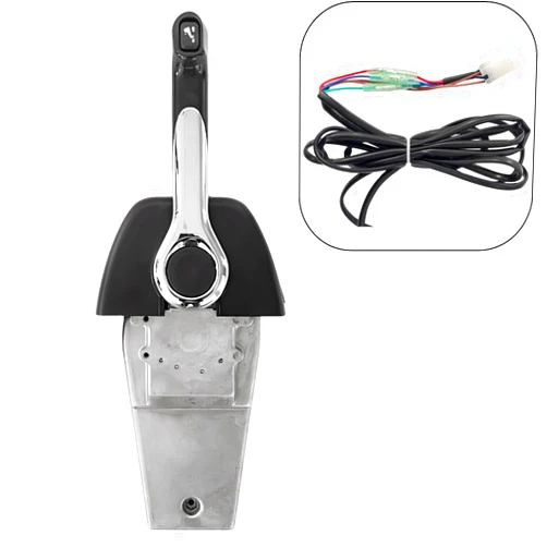 POWEROB TEC Remote top Mounted Binnacle Outboard Engine Control Box 704-48205-P1 Suitable for Yamaha Console704 Single