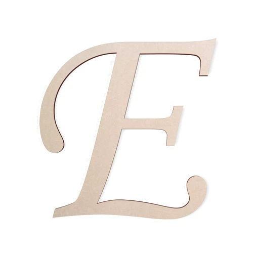 Jess and Jessica Wooden Letters by Jess and Jessica Cursive Wood Letter for Wall Decor Various Sizes Premium Quality & Durable Smooth Laser Cut Unfinished Design Ideal for Wall, Nursery & Crib, DIY Crafts