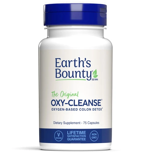 Earth's Bounty - Oxy-Cleanse Colon Conditioner - Gentle Colon Cleanse for Digestive Wellness - Constipation Relief - Natural Colon Detox - 75 Capsules