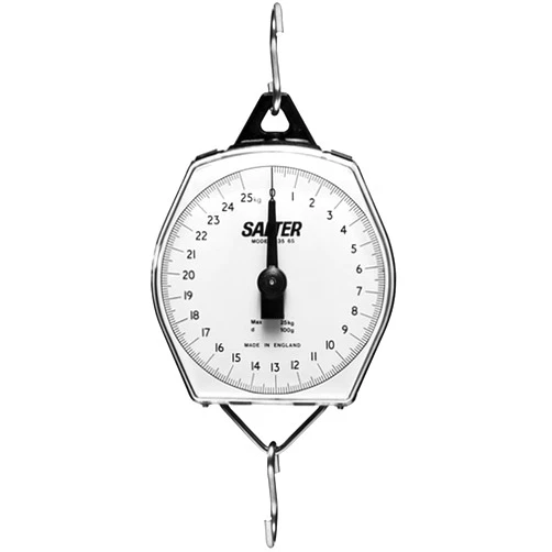 Brecknell Salter Brecknell 235-6S-110/50 Electronic/ Mechanical Hanging Scale, 110 lbs Capacity, 6-49/64