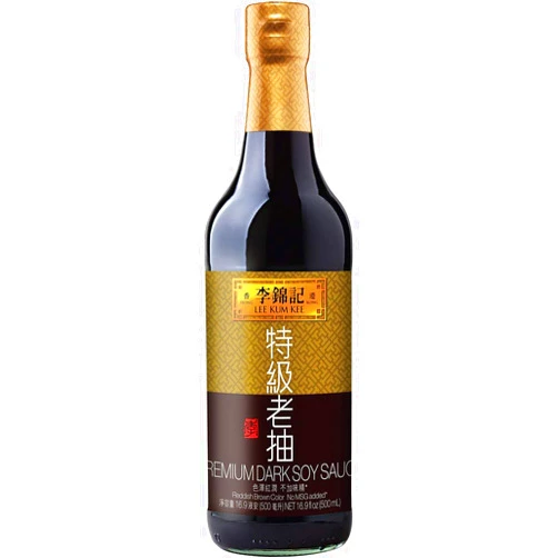 Lee Kum Kee Premium Dark Soy Sauce, 16.9 Ounces