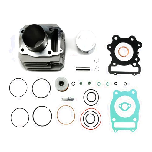 Jetuplusllc NEW Cylinder Top End Rebuild Kit For 1988-2000 Honda TRX 300 Fourtrax FW 4x4 2x4