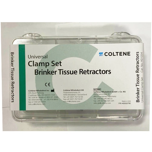 Coltene H01054 Hygienic Brinker Universal Clamp Set (Pack of 6)
