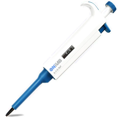 ONiLAB Single Channel Pipettors Adjustable Volume Micro Pipettes, 0.1-2.5μl (7010101001)