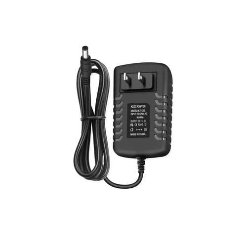Cysljoyful 12V DC Power Supply 2A Universal AC Adapter, 100-240 50/60Hz AC to DC 12 Volts 2Amp Power Adapter Transformer, DC 12V Power Cord, 5.5mm x 2.5mm DC Plug