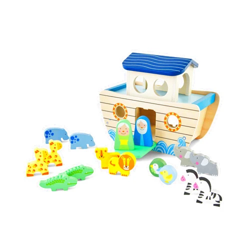 Mud Pie Noah's Ark Shape Sorter Set