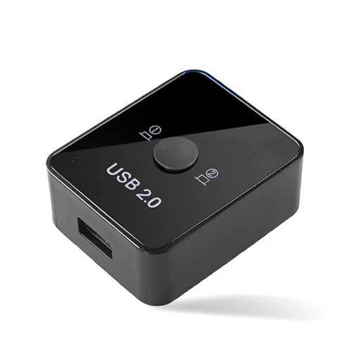 MAGIC BLOCK USB Printer Sharing KVM Switch. Share one printer between two devices with automatic switching, no drivers needed. Support keyboard, mouse, and scanner sharing. Includes 2 USB printer cables (1 meter)