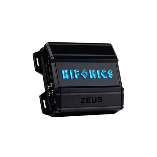 Hifonics Zeus Delta 750 Watt Compact 4 Channel Nickel Plated Mobile Car Audio Amplifier with Auto Turn On Feature, ZD-750.4D, Black