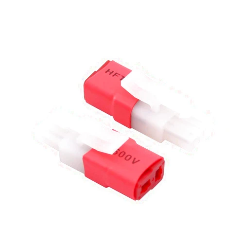 OliRC 2pcs Compatible with Big Tamiya Male to T-Plug Style Female Adapter Connector(C128-2)