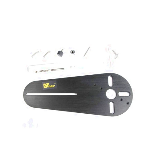 Evwoge Circle Cutting Jig for Routers/Trimmers Electric Hand Circle Groove （No Pre-drilled Holes）