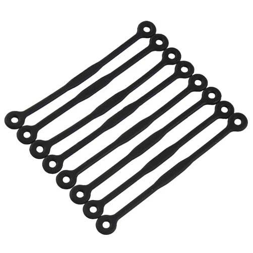 Andux Tennis Racket Vibration Dampeners Squash Racket Shock Absorber Silicone Tennis String Shock Damping Pack of 8 BZQ-05