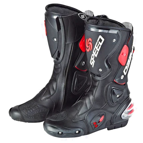 1Storm NEW Men's Motocross Motorcycle Racing Boots Black US 9.5 EU 43 UK 8.5