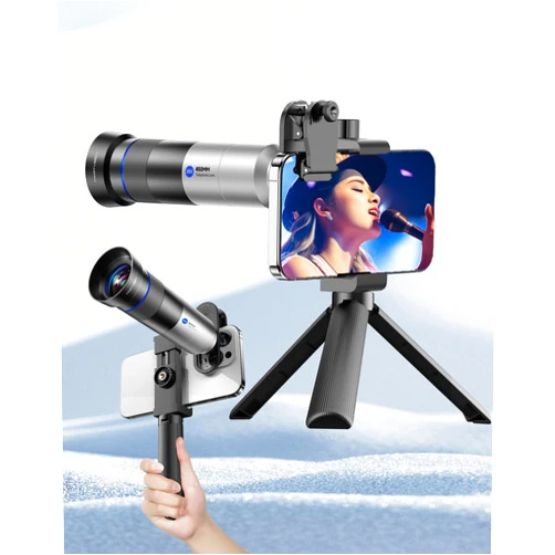 MARTVSEN Phone Camera 28X HD Telephoto Lens, Night Filming Artifact, Long Distance/Portraits/Macro Photography, for Most iPhone 16 15 14 13 12 11 Samsung Smartphone