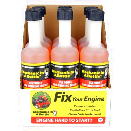 B3C Fuel Solutions 2-008-9 Mechanic in a Bottle 8 oz. - Case of 9