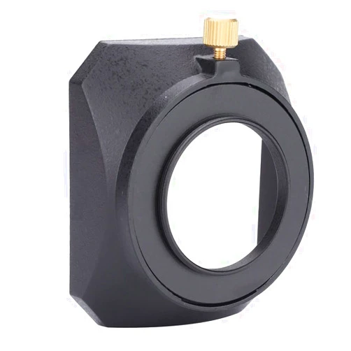 ASHATA Lens Hood, 37mm, 39mm, 40.5mm, 43mm, 52mm Camera Mount Lens Shade for DV Camcorder Digital Video Camera Lens Filter (39mm)