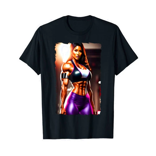 Asian Fitness Coach - Longevity Gym Inspiration Beautiful Asian Fitness Coach, Longevity and Gym Inspiration T-Shirt