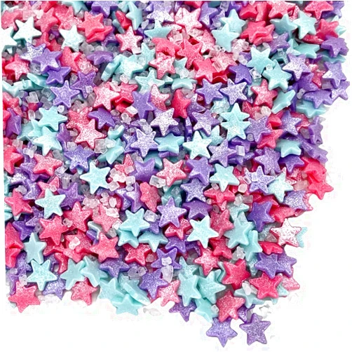 Manvscakes Sprinkles | Unicorn Dreams Sprinkle Mix | Confetti Mixes | Rainbow Sprinkles | Cake sprinkles | Gluten free | Star | Sprinkle mixes | Baking