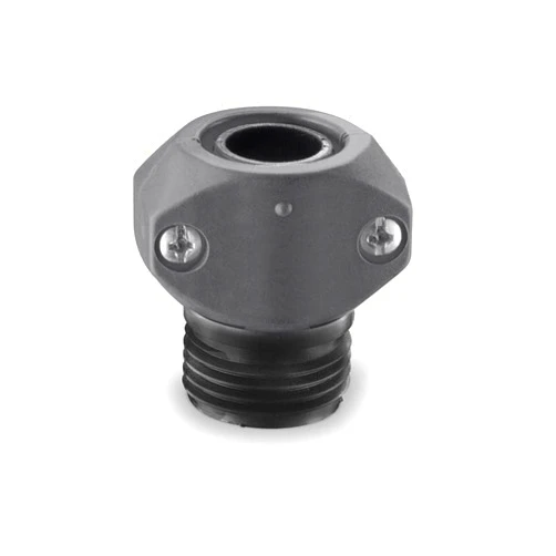 Fiskars Gilmour 9/16 in. Nylon Threaded Male Hose Mender Clamp