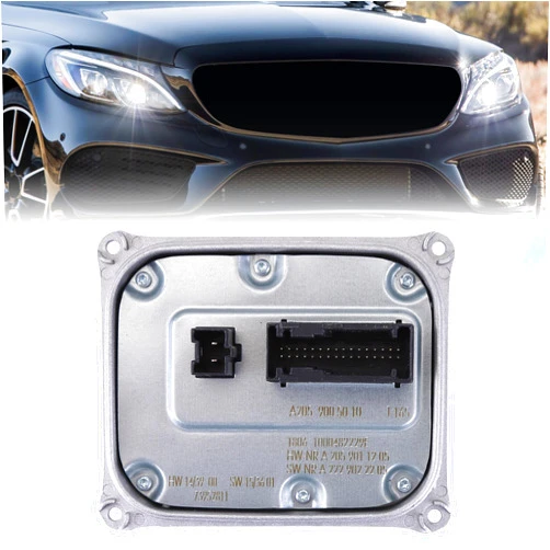Vorally LED Headlight Ballast Control Unit Module Compatible with Mercedes-Benz W205 C-CLASS 2015 2016 2017 2018 LED Headlight Module Voltage Regulator Replace A2059005010 A2229008005 A2129005324