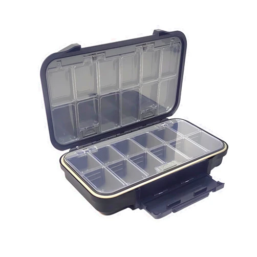 Aventik Waterproof Fly Box Two Sided Easy Grip Foam Light Weight Fishing Tackle Box Large Capacity