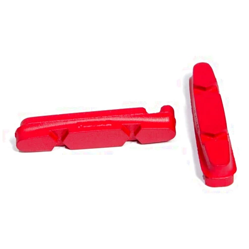 London Craftwork 2 x Replacement Brake pad Inserts for Brompton Bikes RED