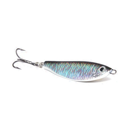 Clarkspoon PJ1-BLK/SIL Pogie Jig 1oz - Black/Silver
