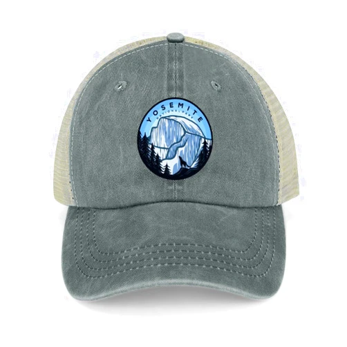 Generic Hiking Hats for Men Yosemite National Park Mesh Hat for Womens National Parks Hat