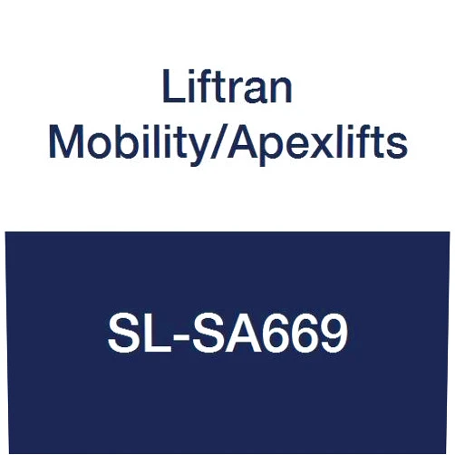 Liftran Mobility/Apexlifts SL-SA669 Stand Assist Sling & Support Strap, Polyester, Buttock Support Strap, Standard, 400 lb. Weight Capacity