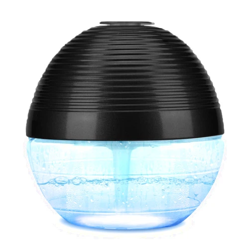 Ap airpleasure Water-Based Purifier Air Washer, Air Revitalizer & Freshener, Air Fresher with 6 Colorful lights for Rooms (Black)