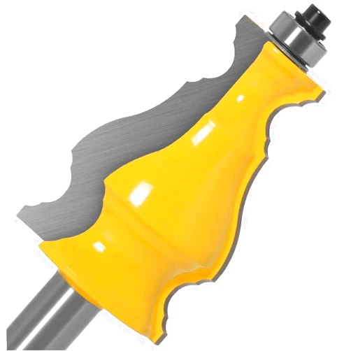 SLOYCA Large Elegant Picture Frame Molding Router Bit - 1/2