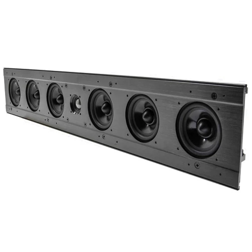 Earthquake Sound EWSLA63 In-Wall Line Array LCR Speaker - Hi-Res Audio, 1