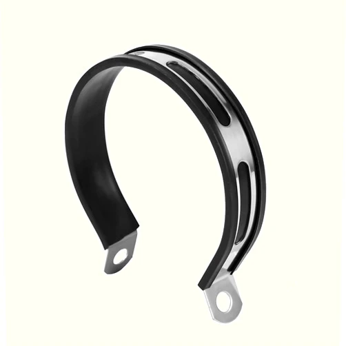Chazcool Universal Motorcycle Bracket Hanger, Motorcycle Exhaust Muffler Pipe Bracket Clip, Motorcycle Muffler Silencer Strap Mount Bracket for Most Motorcycles