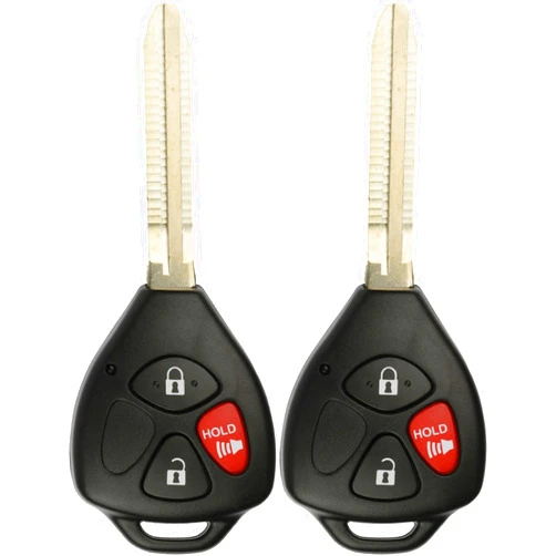 KeylessOption Keyless Entry Remote Control Car Key Fob Replacement for MOZB41TG (Pack of 2)