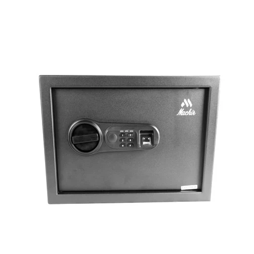 Machir Personal Biometric Steel Safe with Fingerprint Identification (Batteries Included)