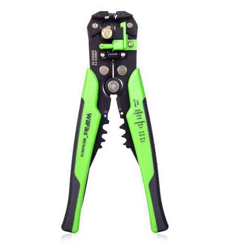 WilFiks Automatic Wire Stripper, 3 In 1 Multi Tool For Stripping, Cutting And Crimping Wires, Self-Adjusting Cable Cutter And Crimper, Plier For Trimming Copper & Aluminum Wires, Ergonomic Handle