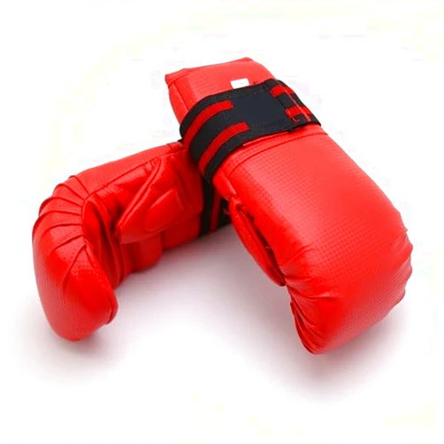 Ace Martial Arts Supply Karate, Taekwondo, MMA Tournament Chop, Punch, Glove (XL, Red)