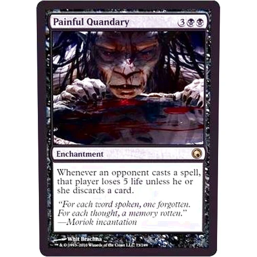 Magic The Gathering Magic: the Gathering - Painful Quandary - Scars of Mirrodin